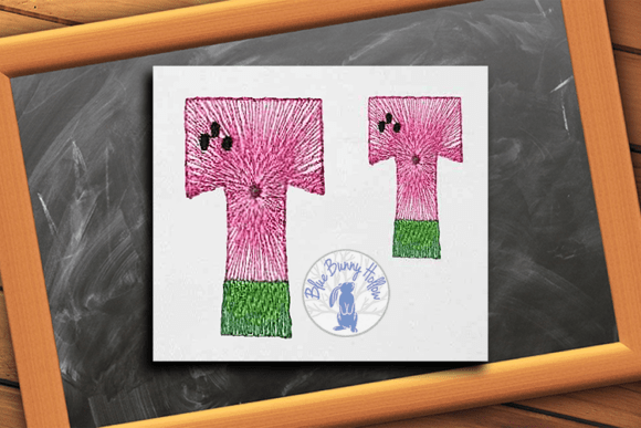 Watermelon Letter T: A Refreshing Addition to Your Summer Collection